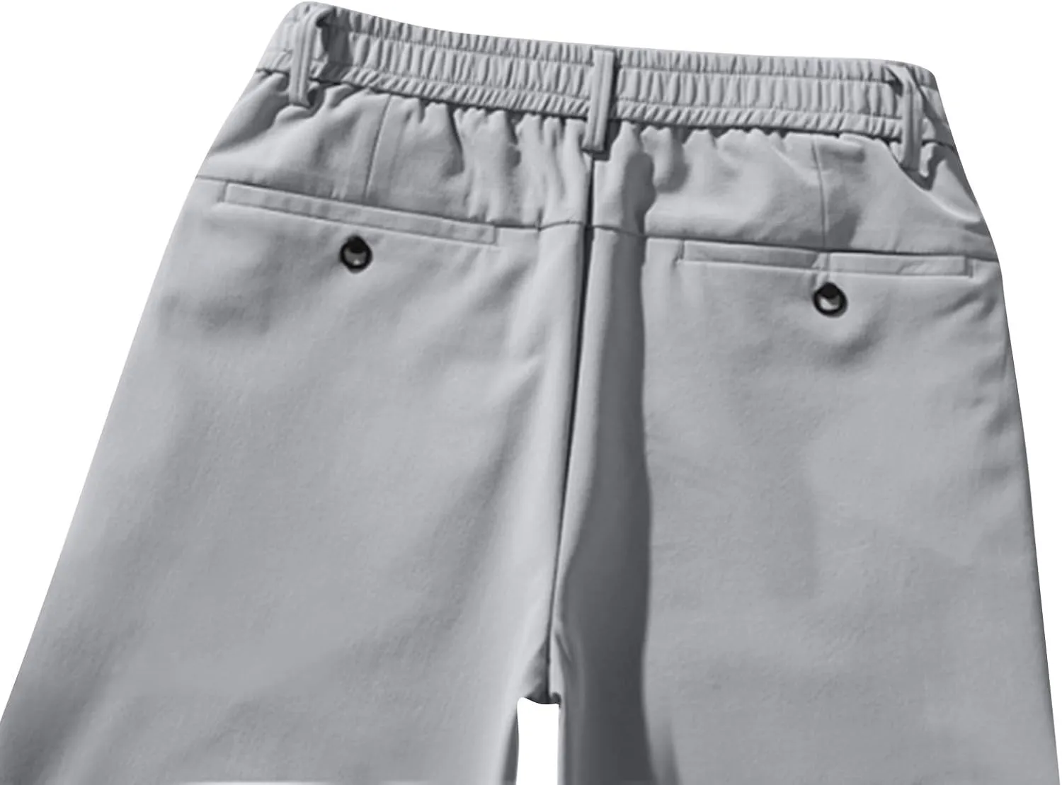 2025 Summer Men's Casual Pants Loose Straight Leg Business Pants
