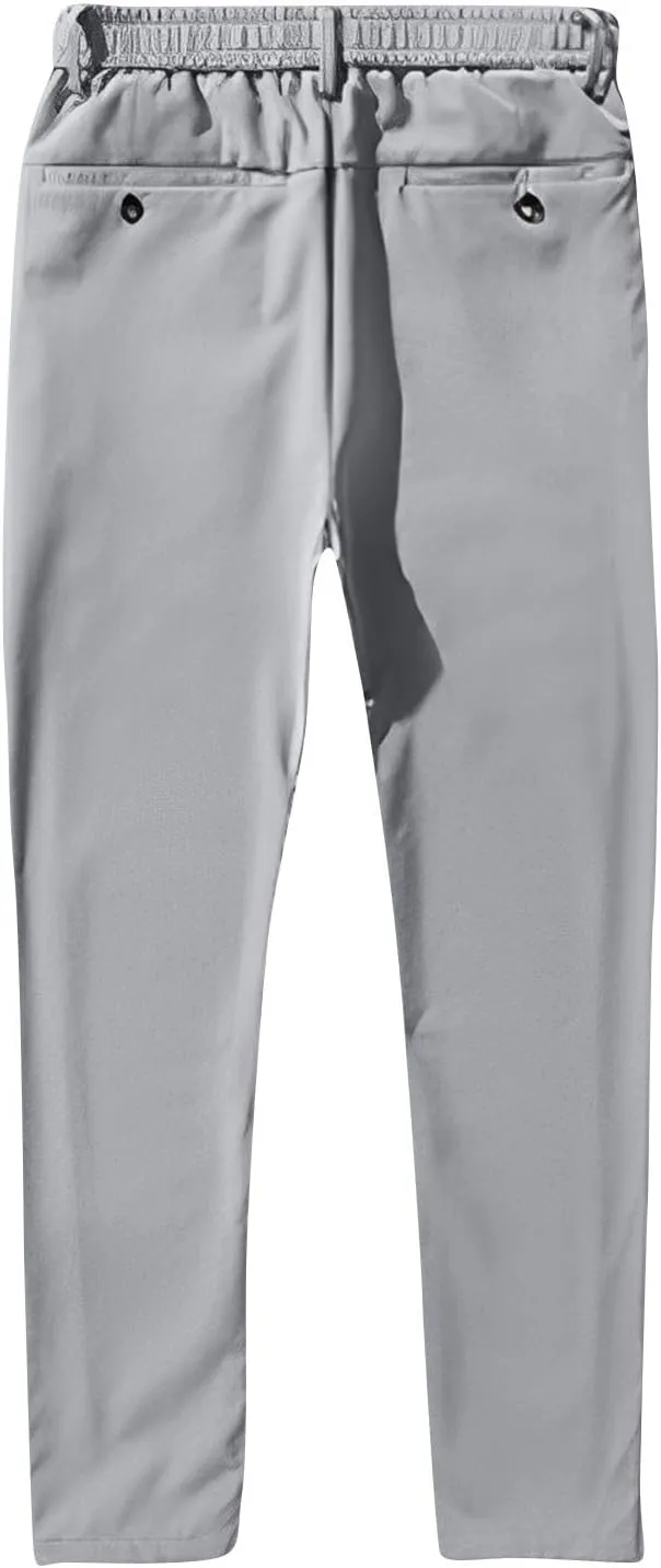 2025 Summer Men's Casual Pants Loose Straight Leg Business Pants