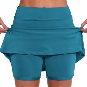 22 inch Golf Skirts for Women Tummy Control Pleated Tennis Skorts for Women Running Shorts for Women high Waisted 7
