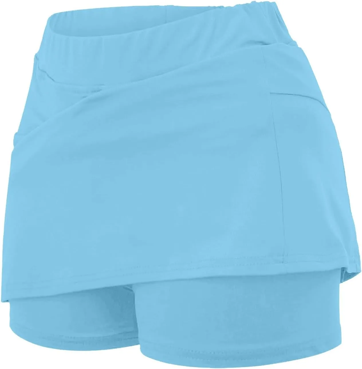 aihihe Skirts for Women 2024 Elegant Black Spandex Shorts for Women Plus Size Skorts for Women Dressy Casual Petite