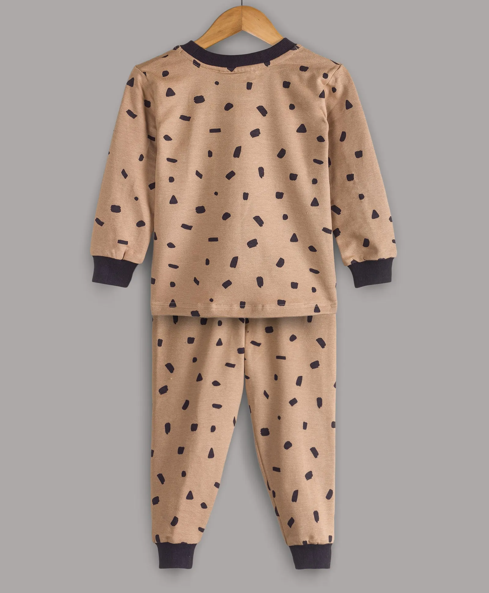 ALL OVER SPOT PRINT TRACKSUIT