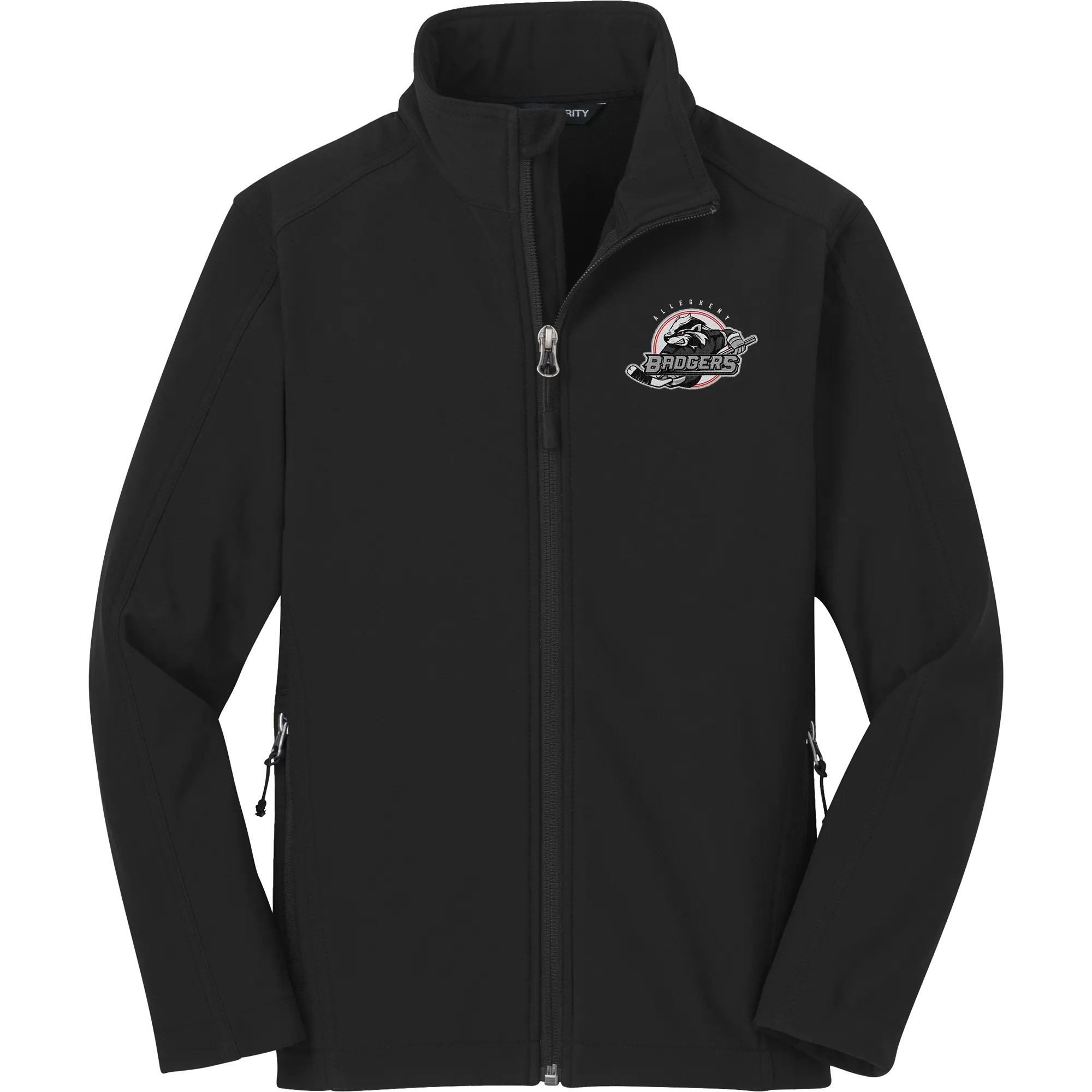Allegheny Badgers Youth Core Soft Shell Jacket