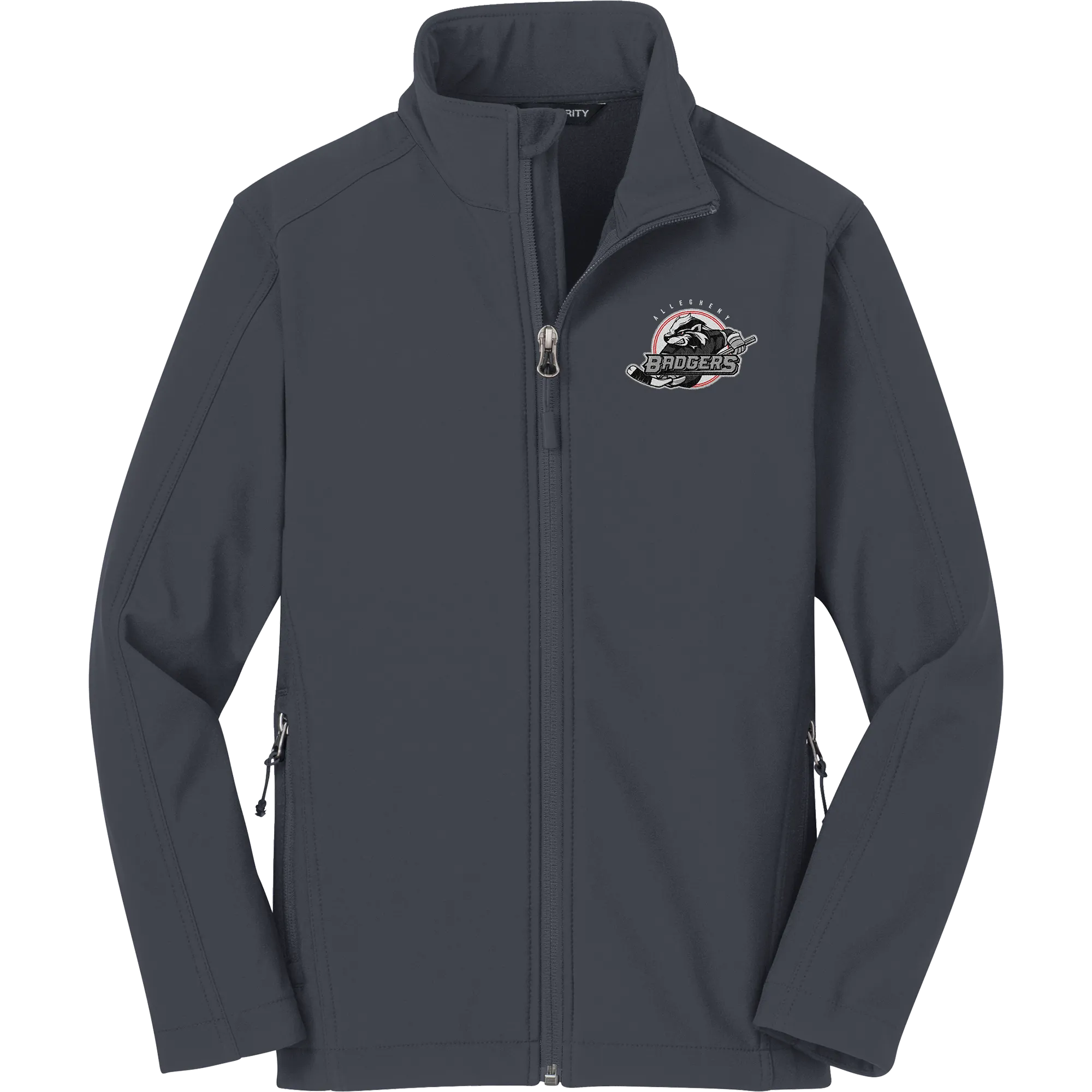 Allegheny Badgers Youth Core Soft Shell Jacket