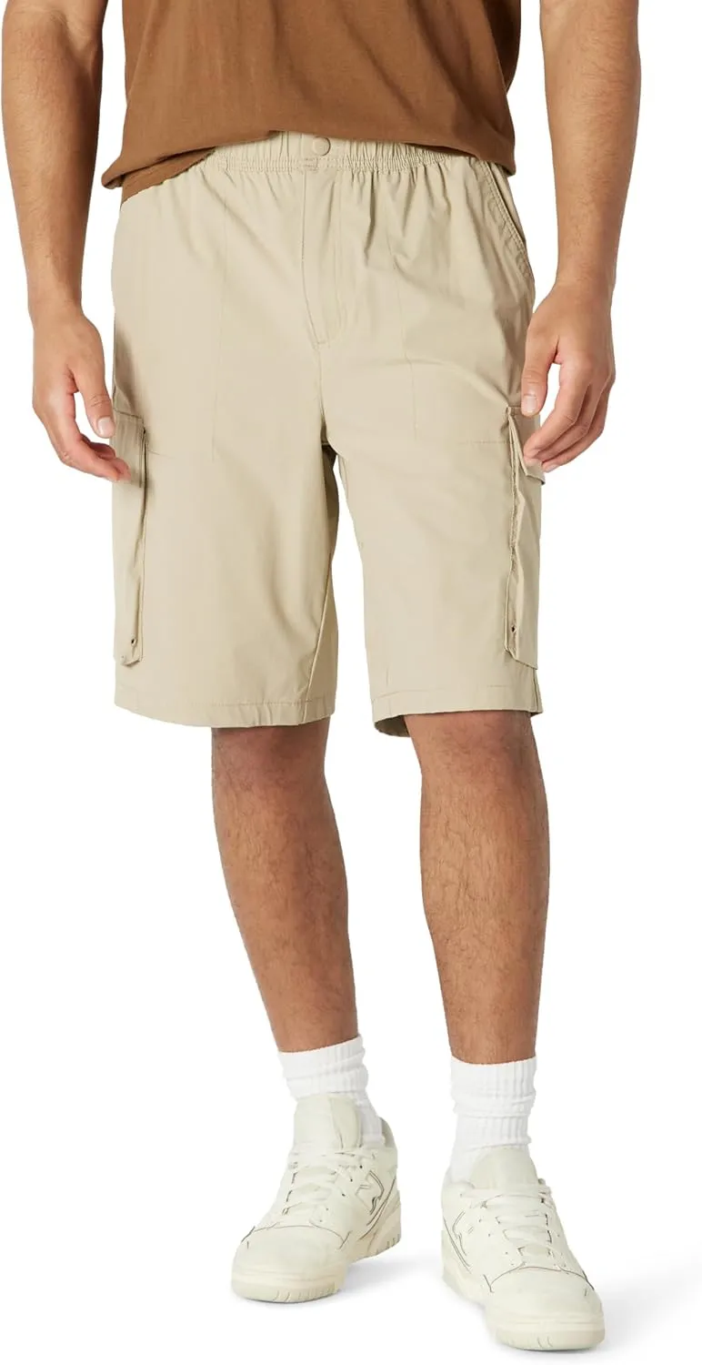 Amazon Essentials Men's Loose-Fit 11" Long Cargo Short