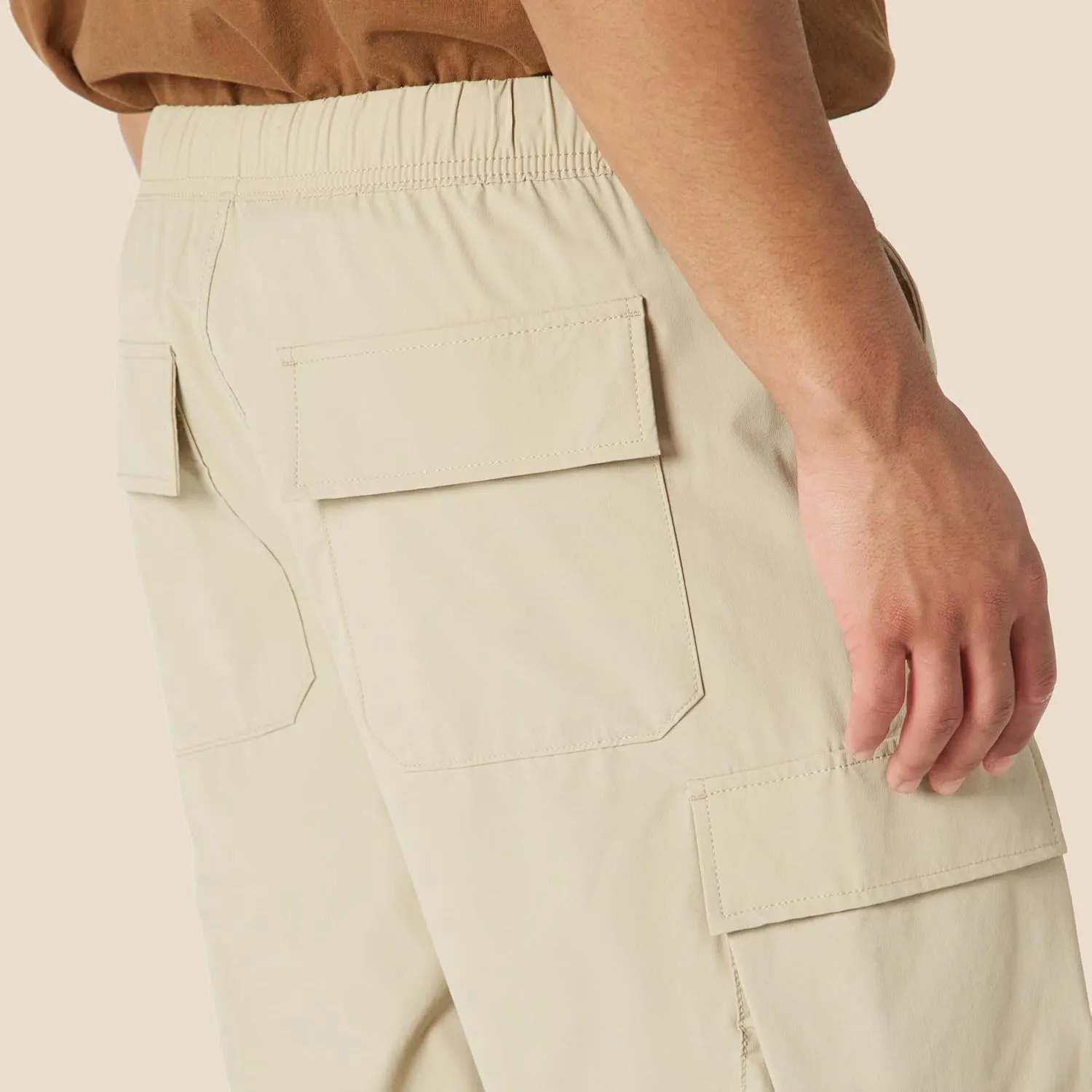 Amazon Essentials Men's Loose-Fit 11" Long Cargo Short