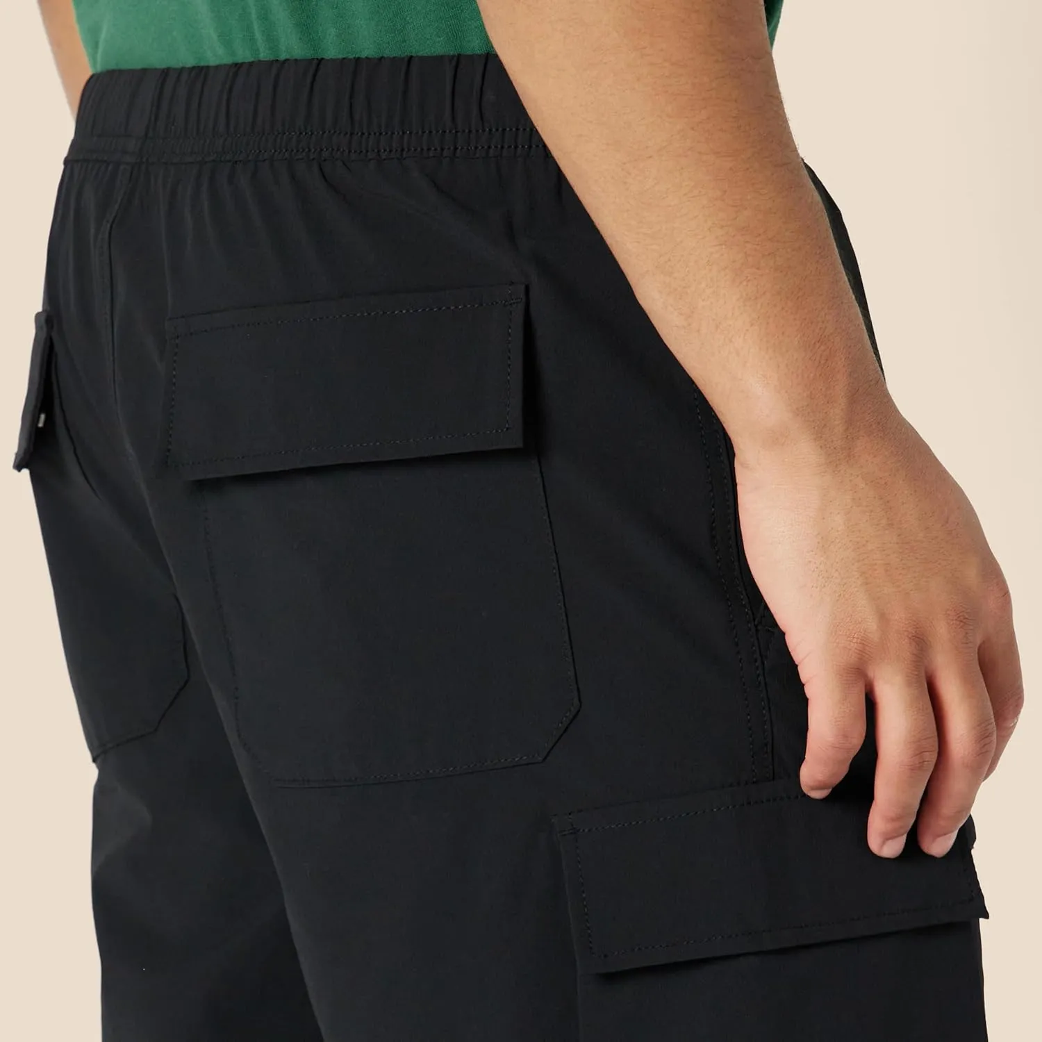 Amazon Essentials Men's Loose-Fit 11" Long Cargo Short