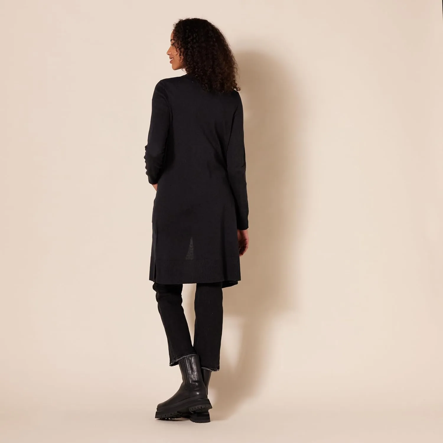Amazon Essentials Women's Lightweight Longer Length Cardigan Sweater (Available in Plus Size)