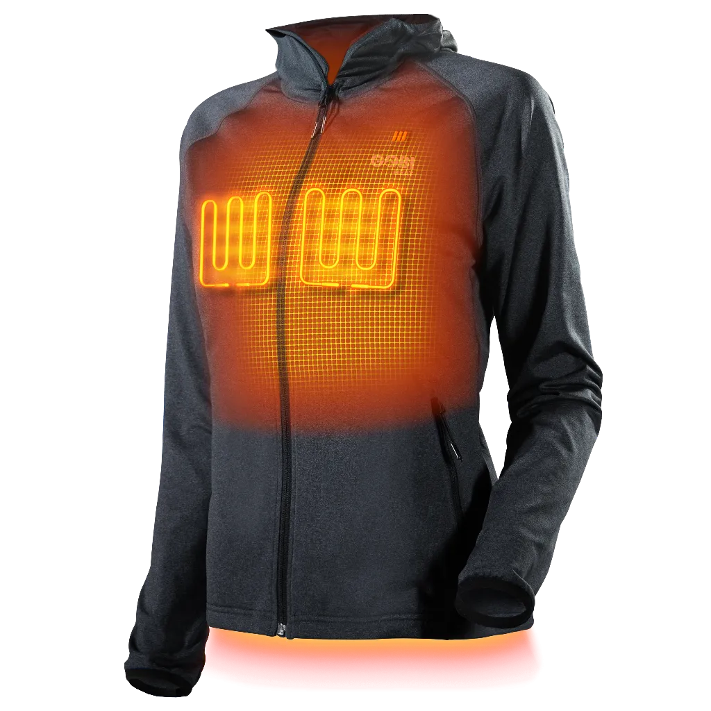 Apex Womens Heated Tech Hoodie by Gobi Heat