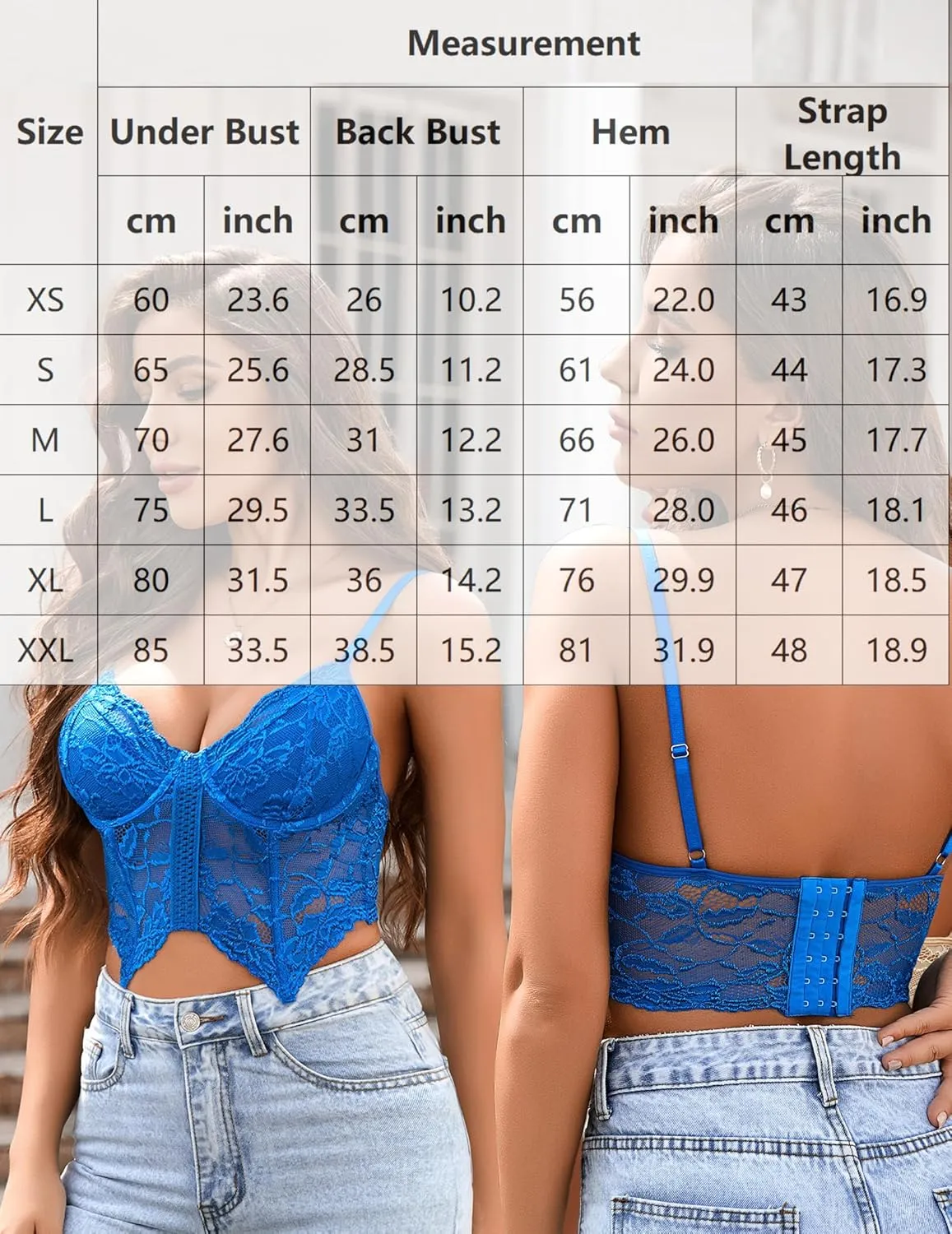 Avidlove Lace Bralettes for Women Y2k Camisole Lingerie Adjustable Strap Crop Top