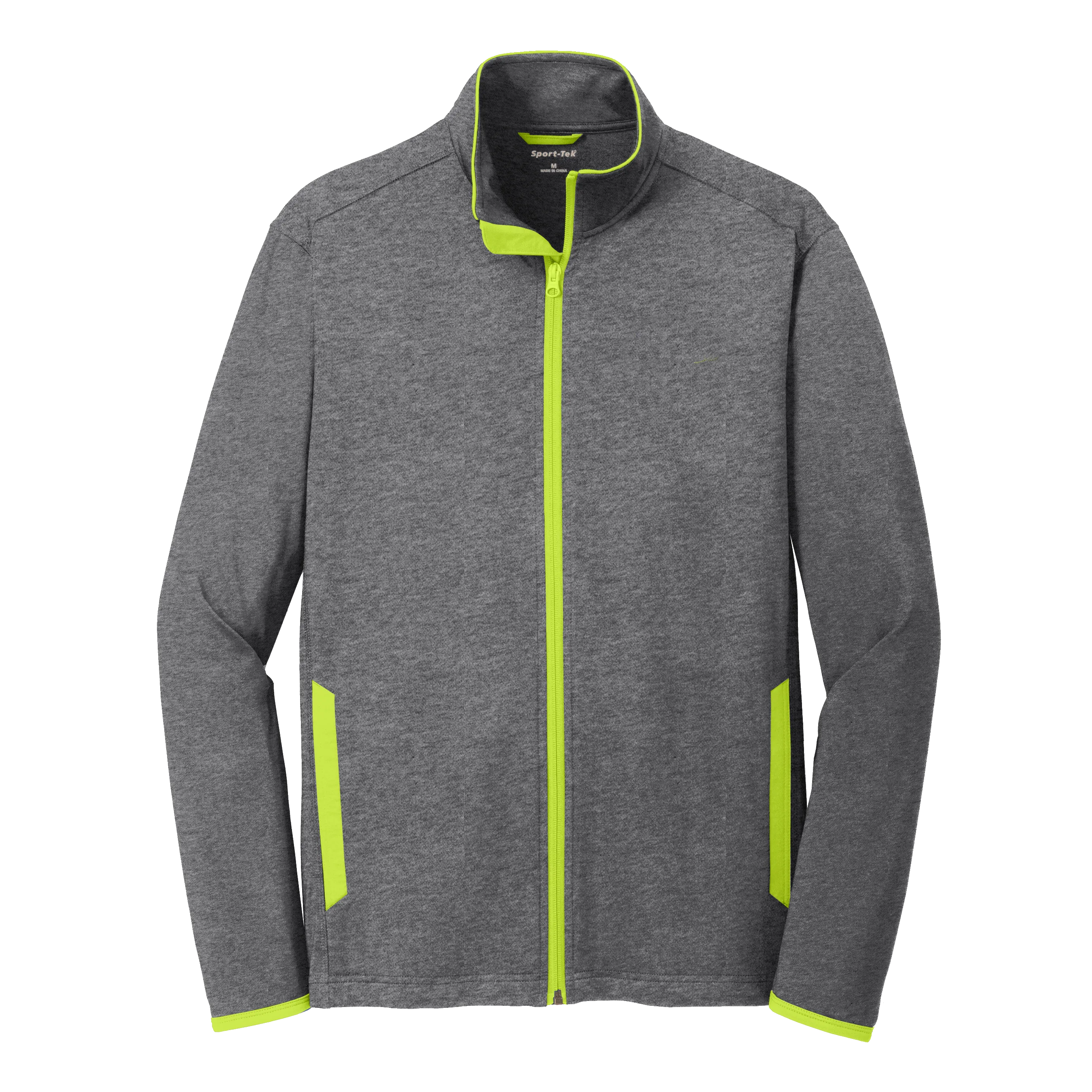 C1666M Mens Stretch Contrast Full Zip Jacket