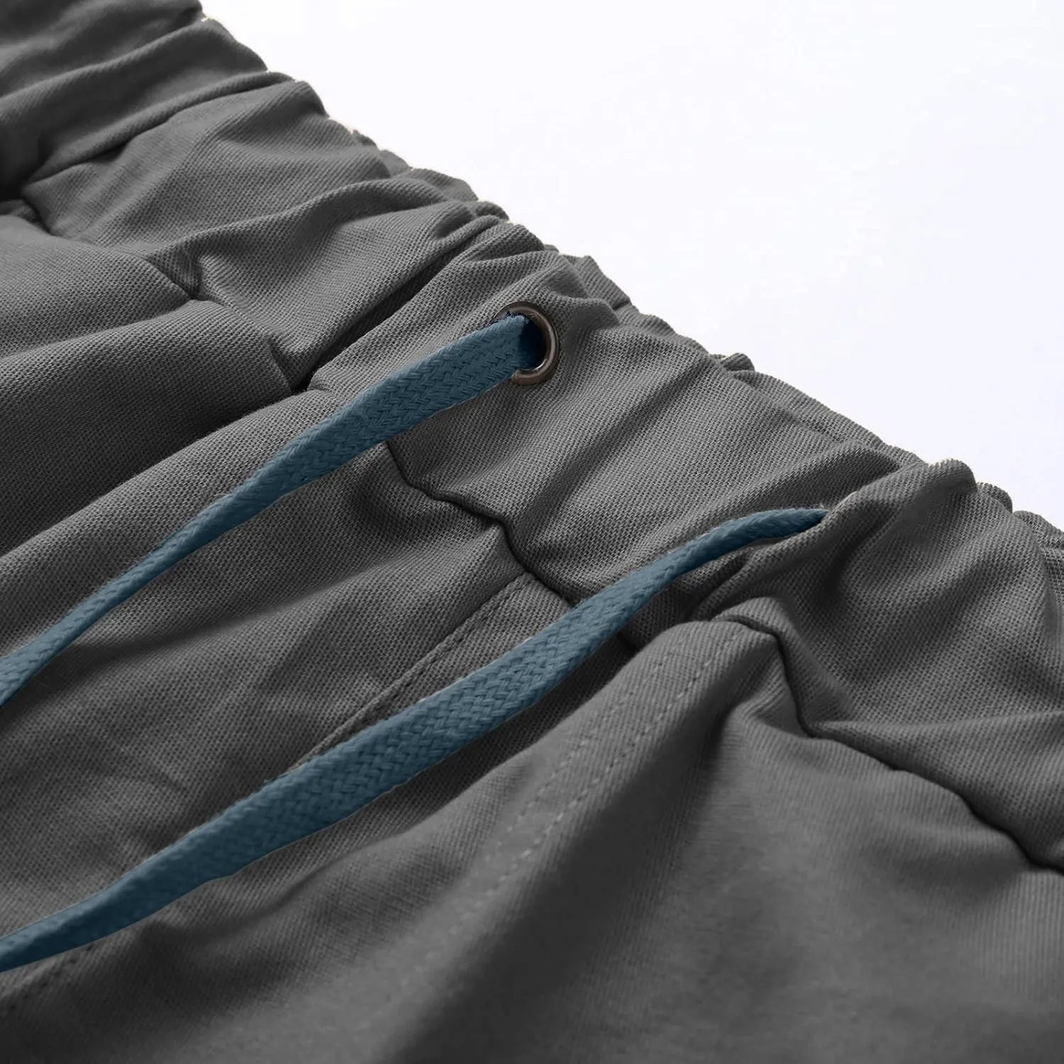 Cargo Harem Pants for Men Slim Fit Elastic Waisted Track Pants Gym Slim Fit Tapered Jpggers Lounge Trousers Trendy