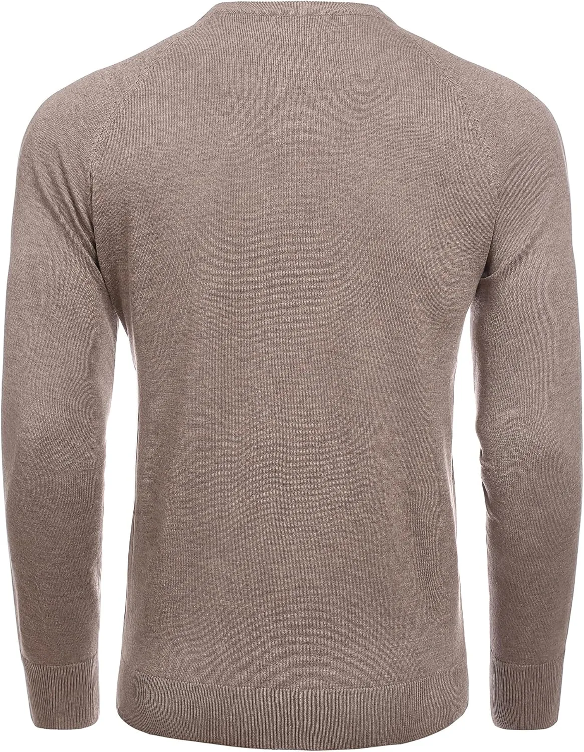 COOFANDY Men's Crewneck Sweater Casual Dress Pullover Sweater Slim Fit Lightweight Long Sleeve Raglan Sweaters