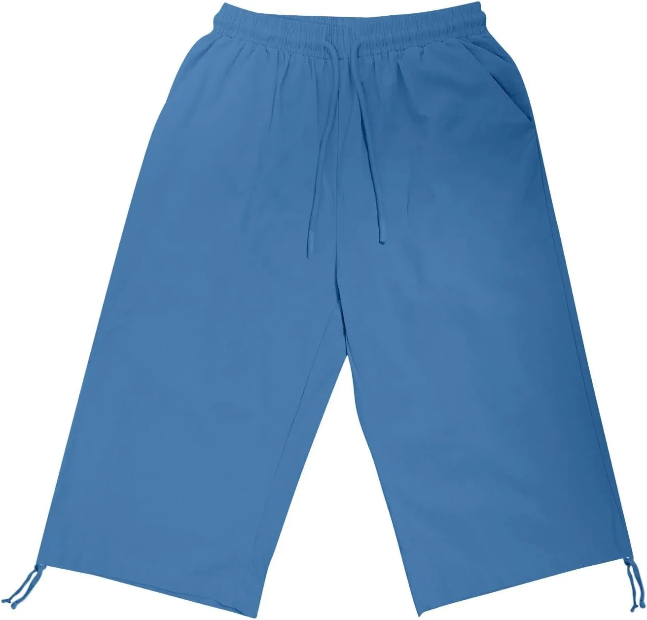 Cotton Linen Shorts for Women 2025 Trendy Casual Loose Beach Vacation Drawstring Bermuda Boho SweatShorts with Pocket