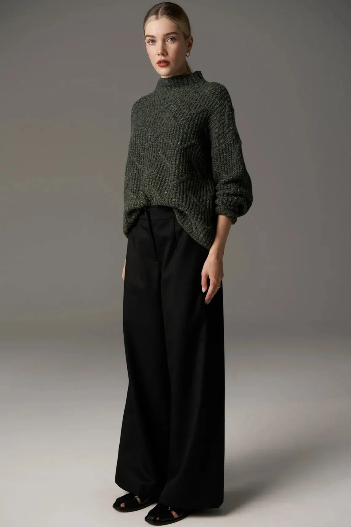 Croft Knit / Green Multi