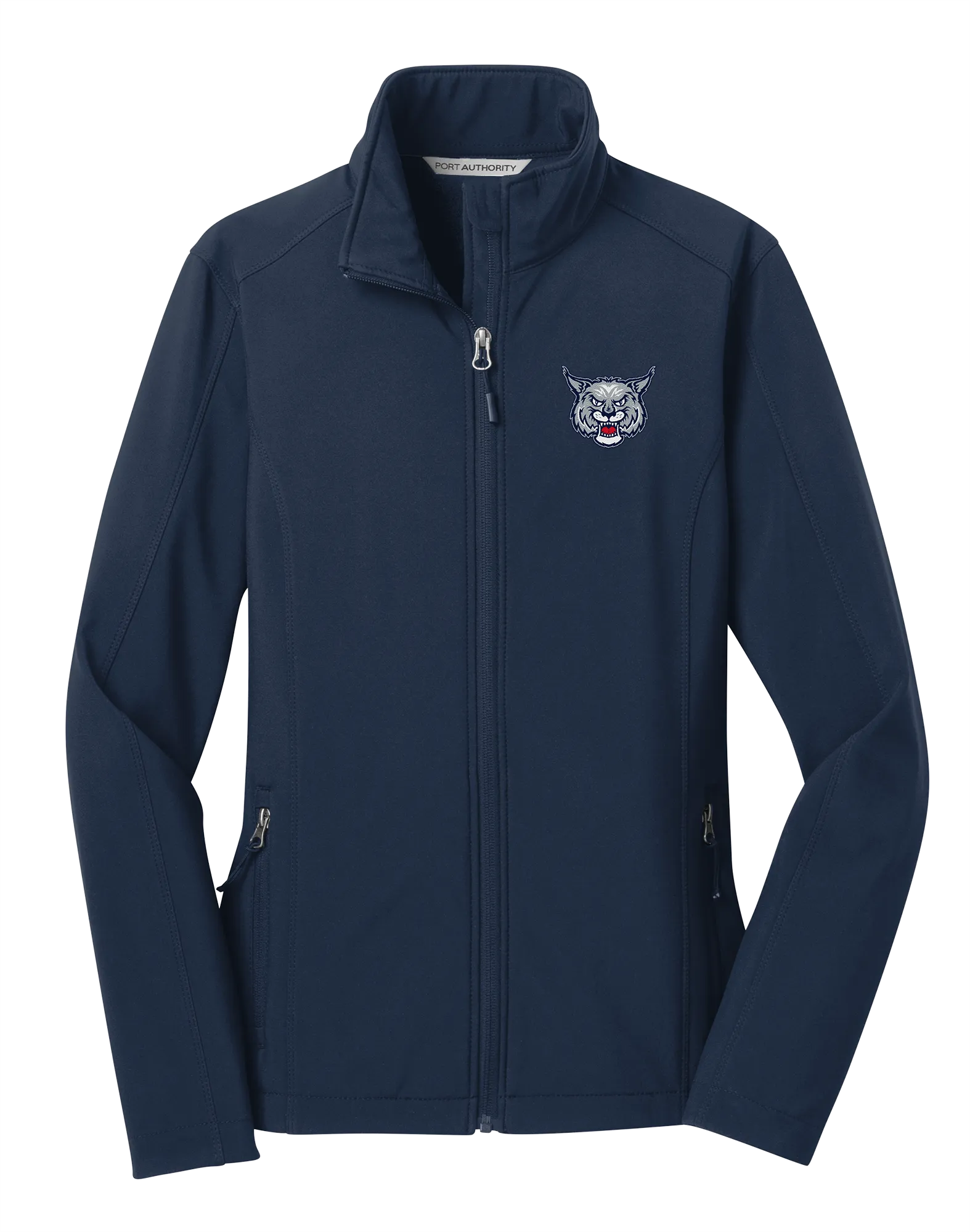 CT Bobcats Ladies Core Soft Shell Jacket