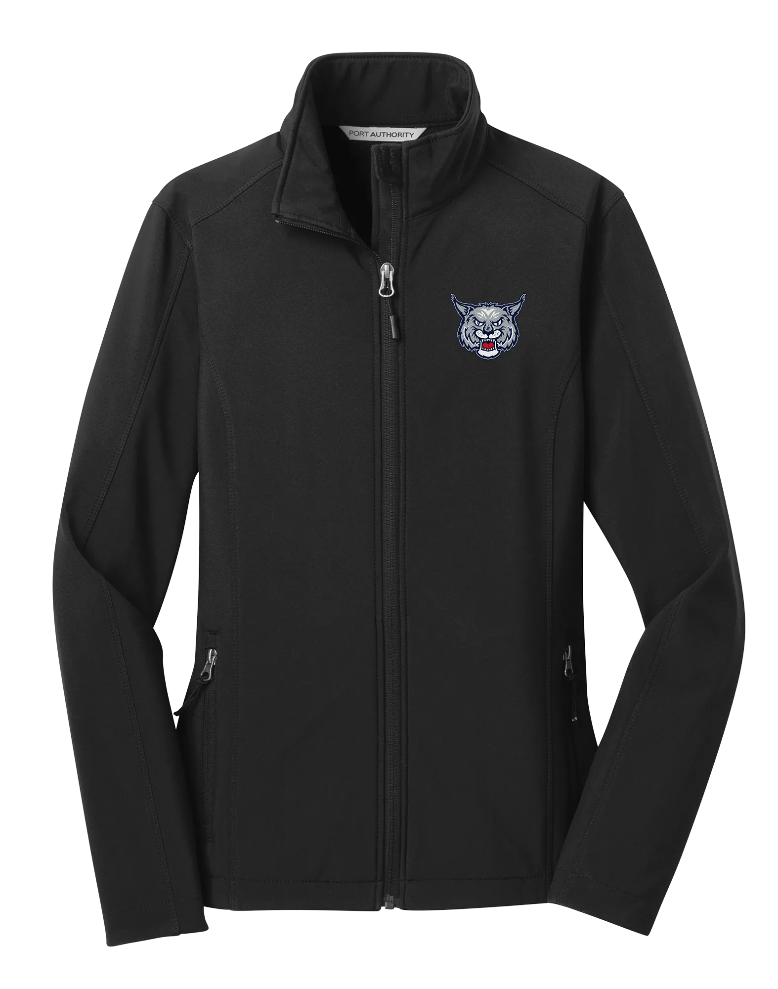 CT Bobcats Ladies Core Soft Shell Jacket