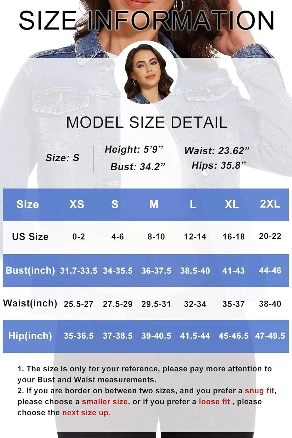 Dilgul Women's Casual Long Sleeve Stretch Denim Jacket Boyfriend Button Up Jean Jackets with Pockets