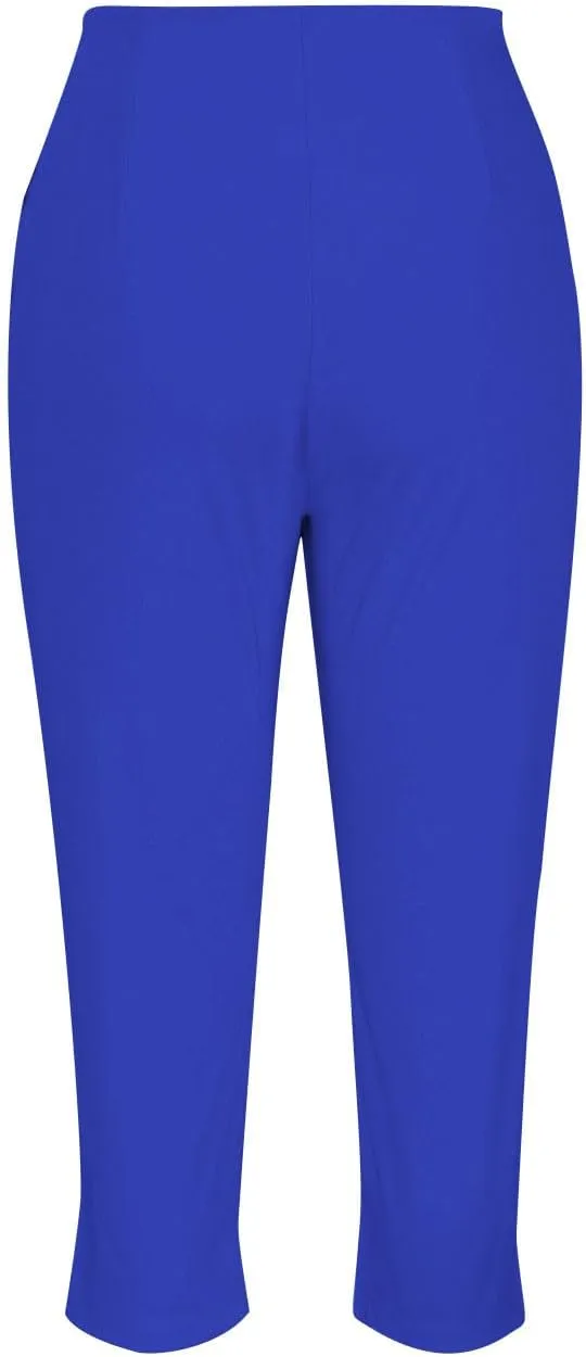 Dress Capri Pants for Women Business Casual Skinny Pencil Pants High Waisted Office Work Slacks Stretch Crop Trousers