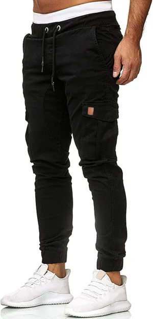 Dudubaby Mens Lounge Pants Sports Casual Jogging Trousers Lightweight Hiking Work Pants Outdoor Pant