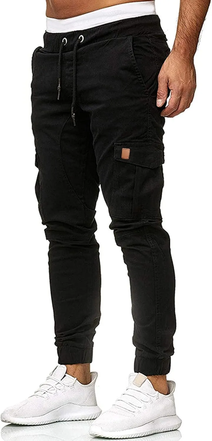 Dudubaby Mens Lounge Pants Sports Casual Jogging Trousers Lightweight Hiking Work Pants Outdoor Pant