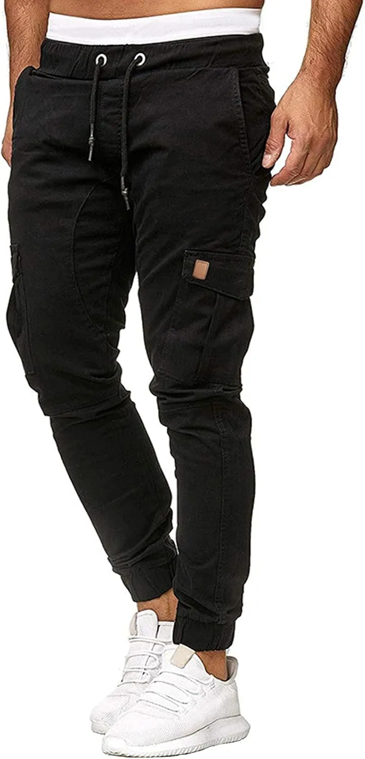 Dudubaby Mens Lounge Pants Sports Casual Jogging Trousers Lightweight Hiking Work Pants Outdoor Pant