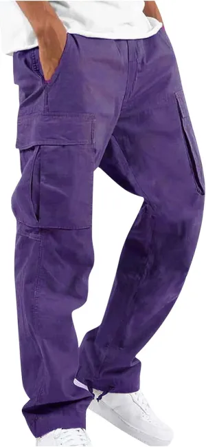 Dudubaby Mens Stretch Pants Sports Casual Jogging Trousers Lightweight Hiking Work Pants Outdoor Pant