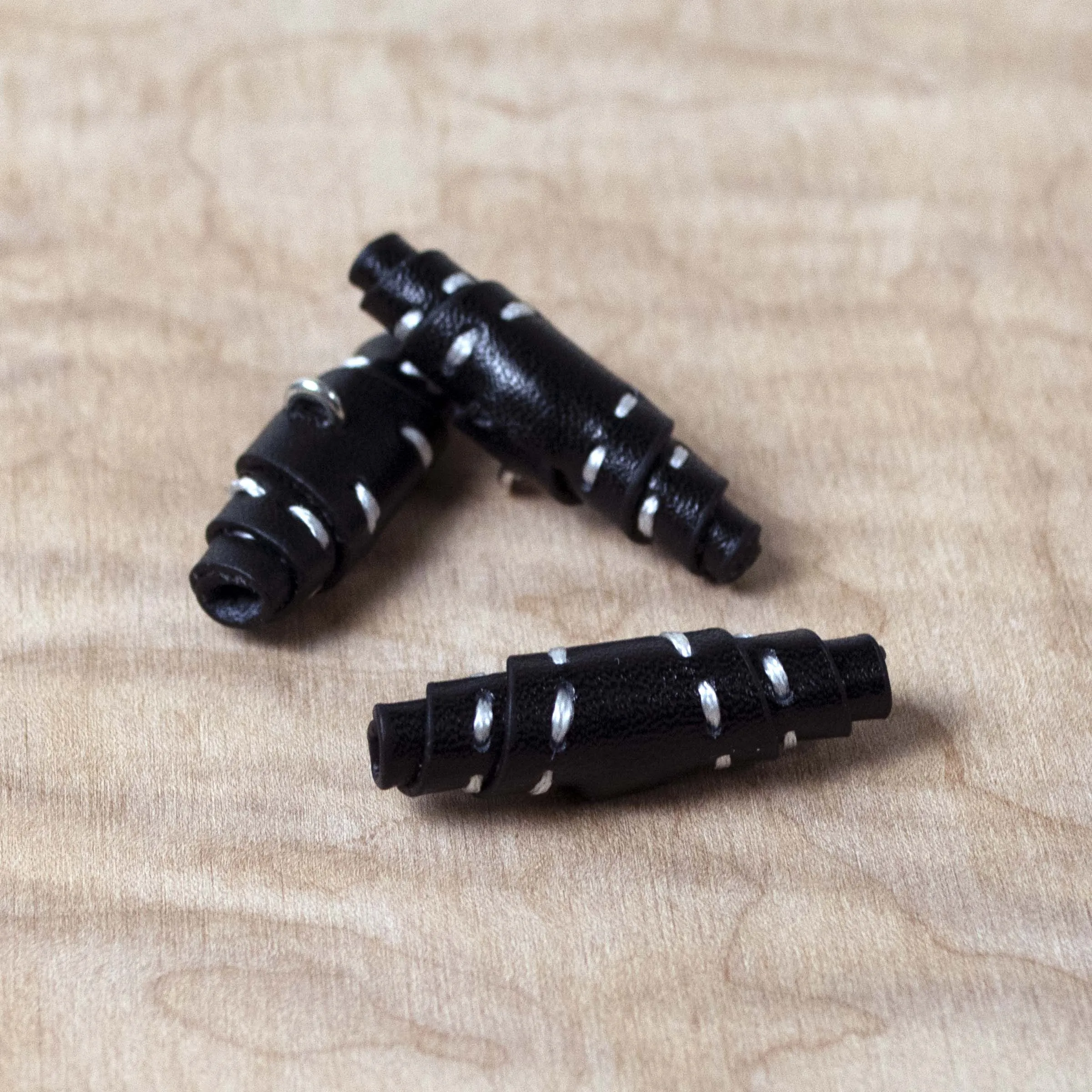 Faux Leather Toggle Button
