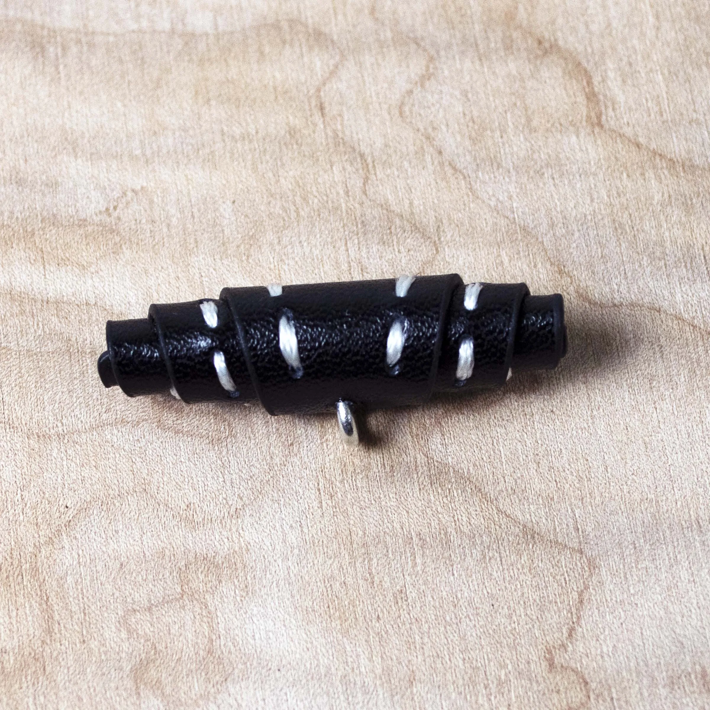Faux Leather Toggle Button