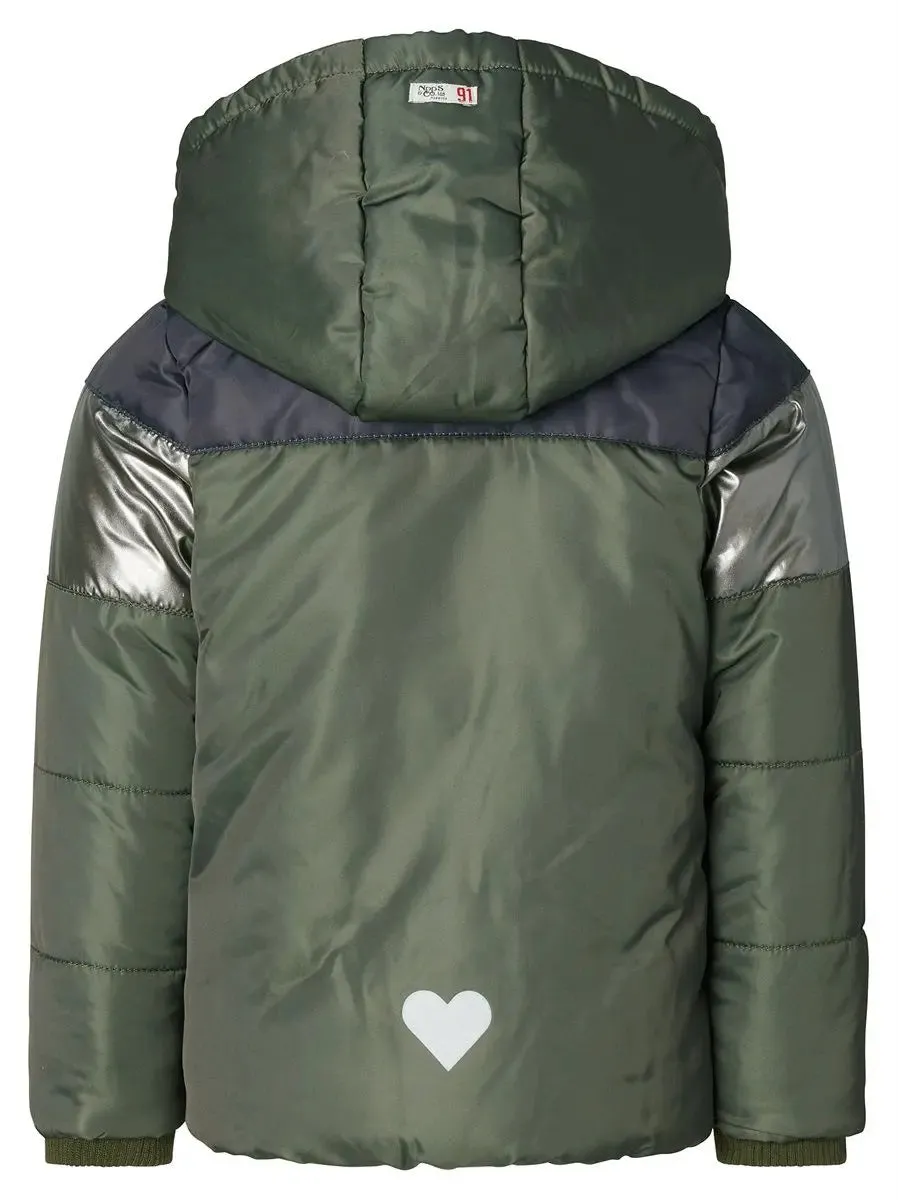 Girls' Winter jacket Nijega - Deep Depths | Noppies