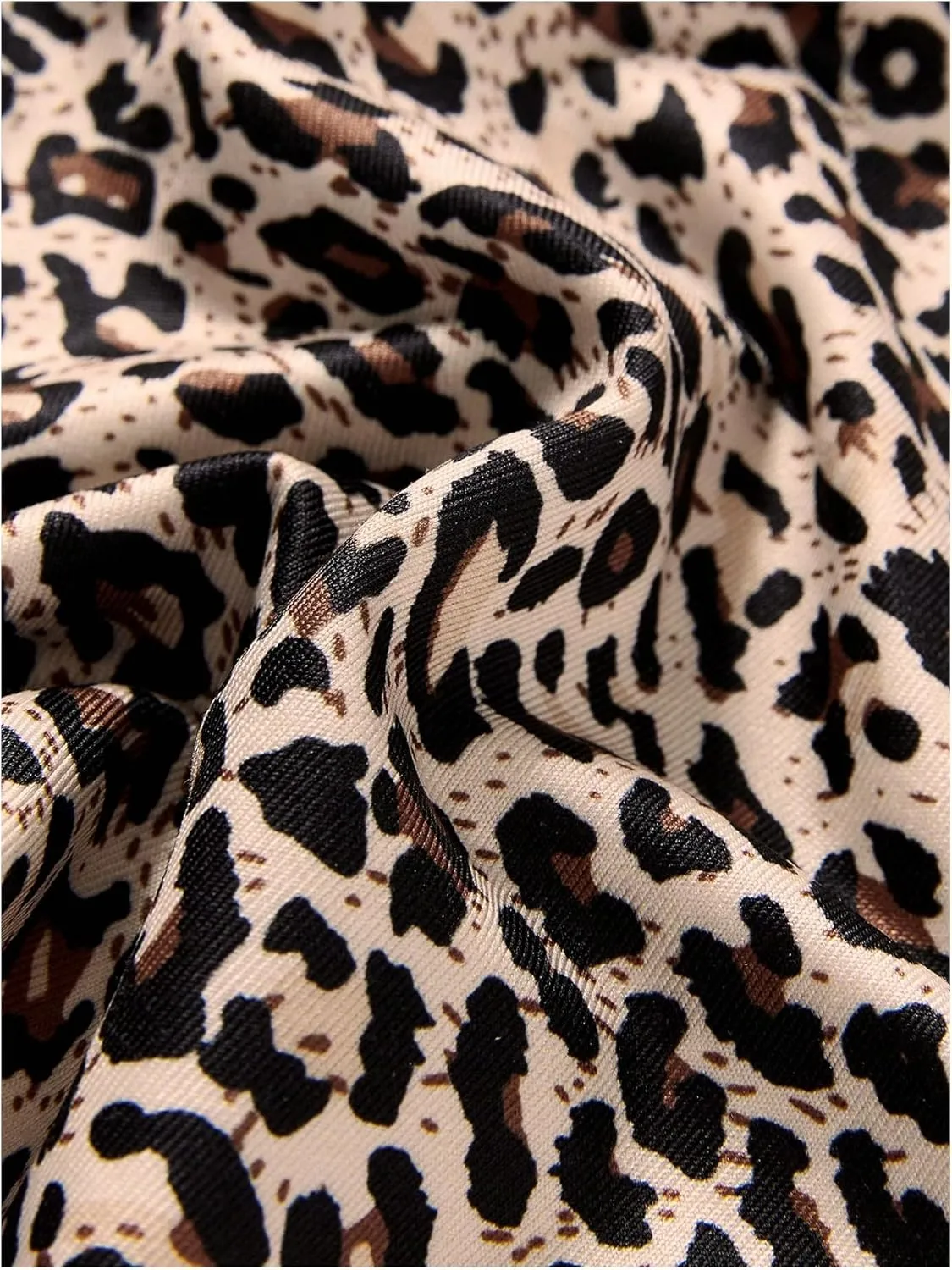 GORGLITTER Girl's Y2k Leopard Print Cami Top Spaghetti Strap Sleeveless Cheetah Camisole