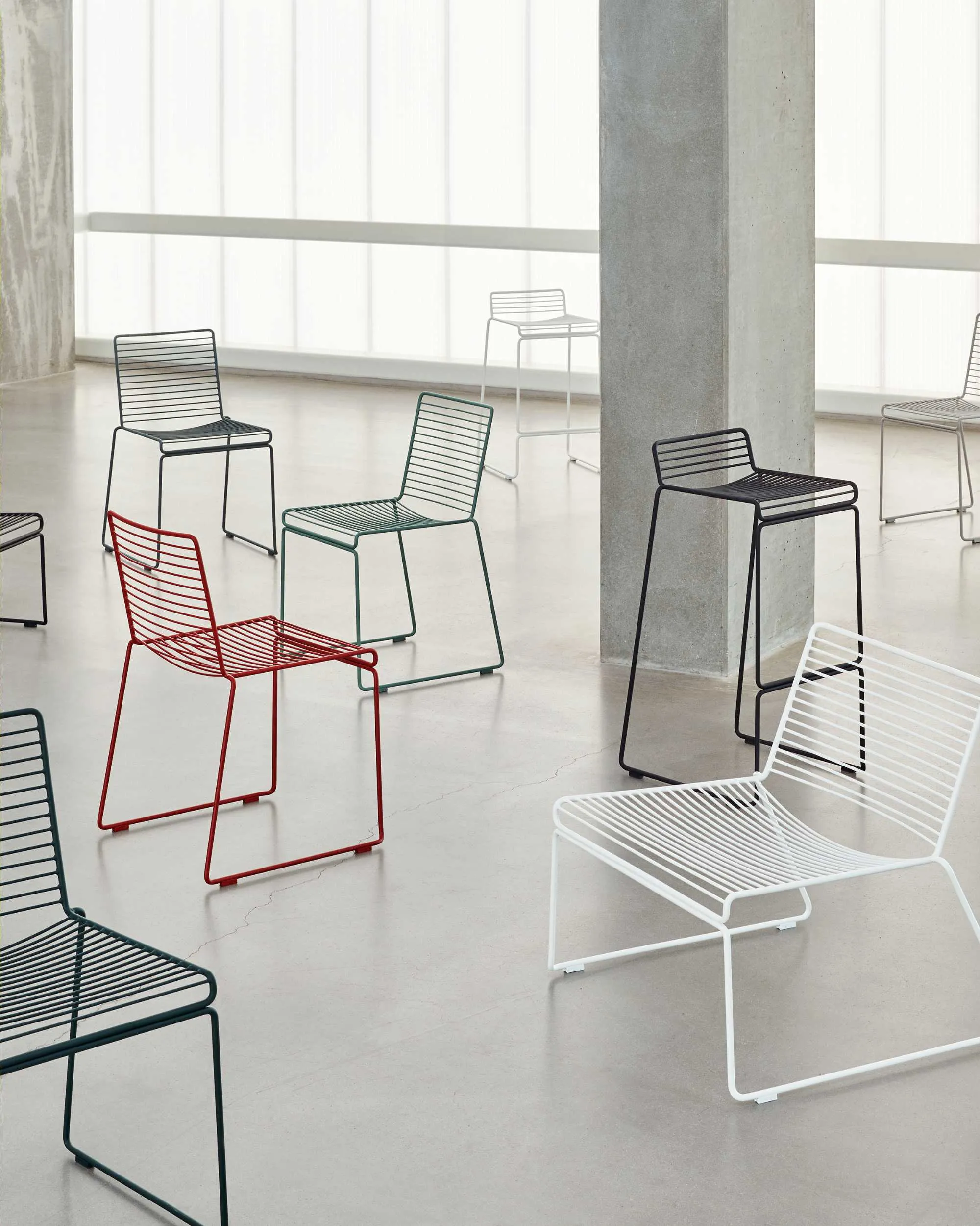 Hay Hee dining chair, rust (outdoor)