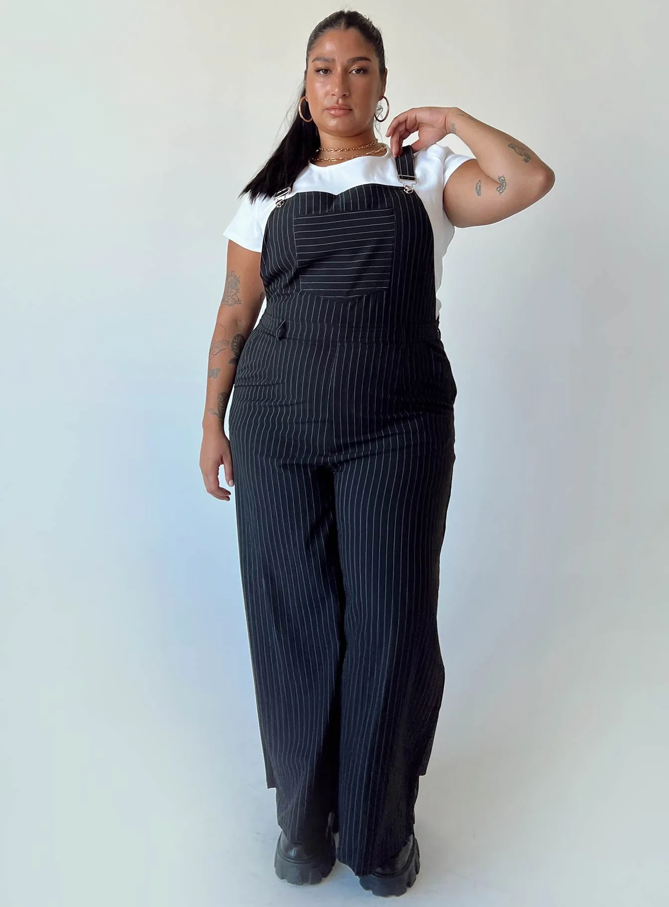 Hayden Overalls Black Curve