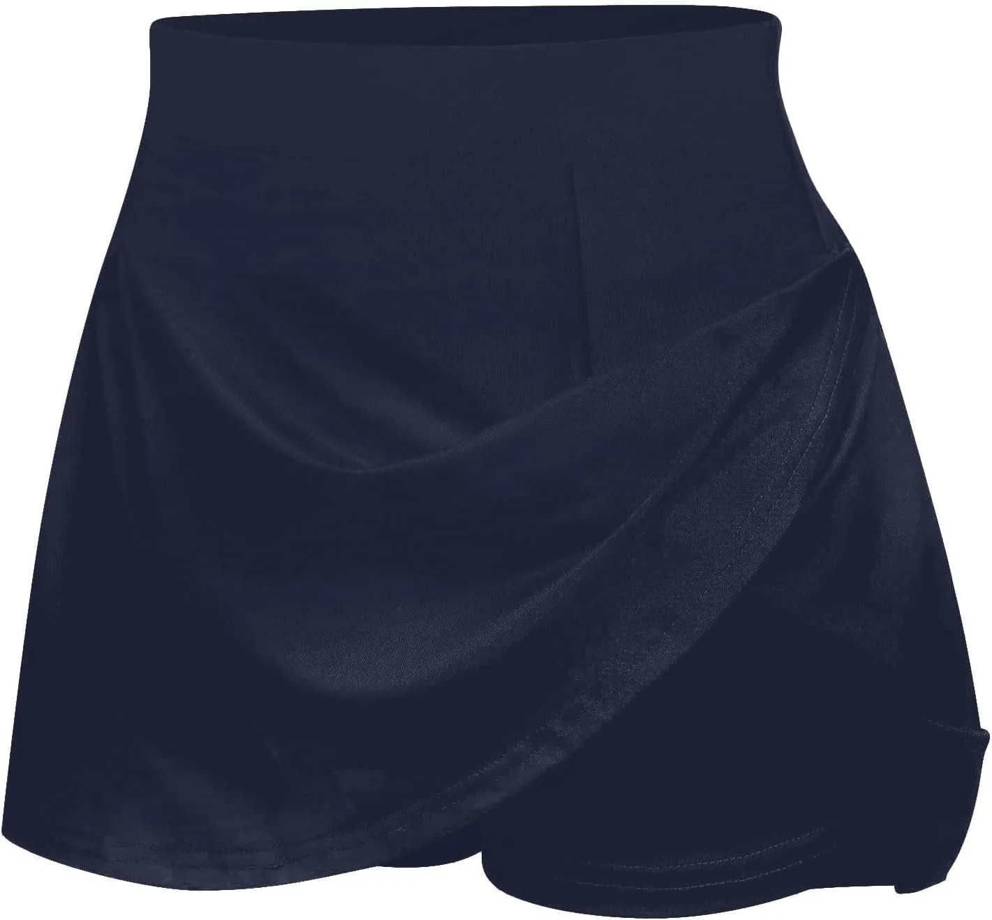 hlysgo Tennis Skorts for Women 2025 Summer High Waisted Workout Pickleball Mini Skirt Solid Sport Athletic Casual Shorts