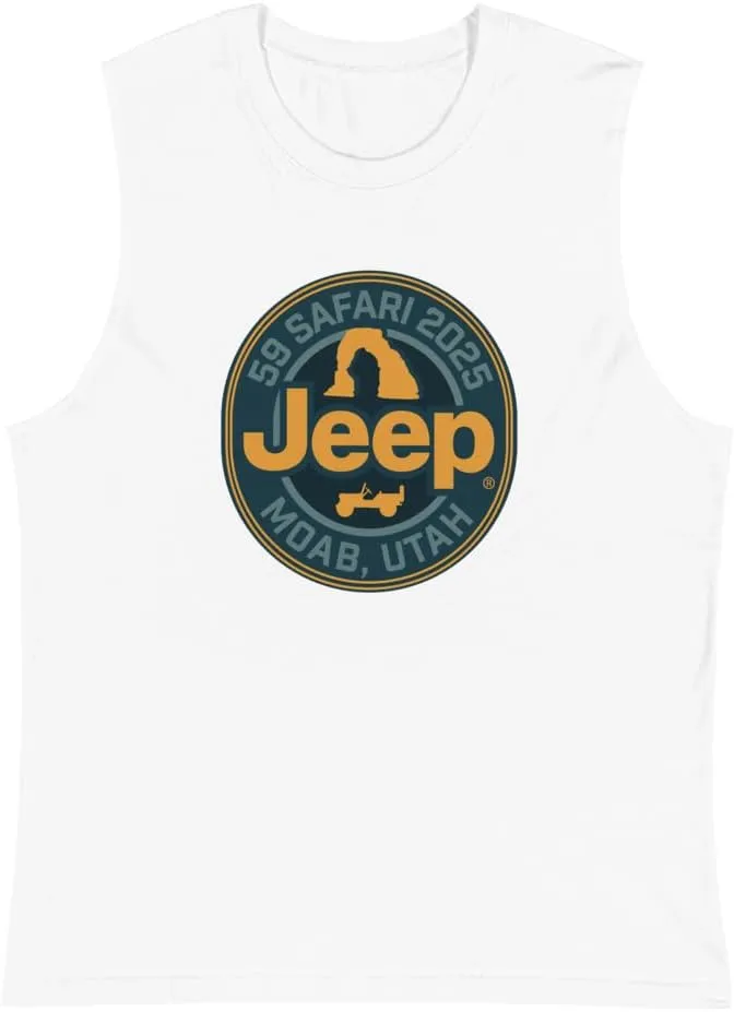 JEEP Easter Safari 2025 59th Annual Moab Utah Tank Top - Officially Licensed