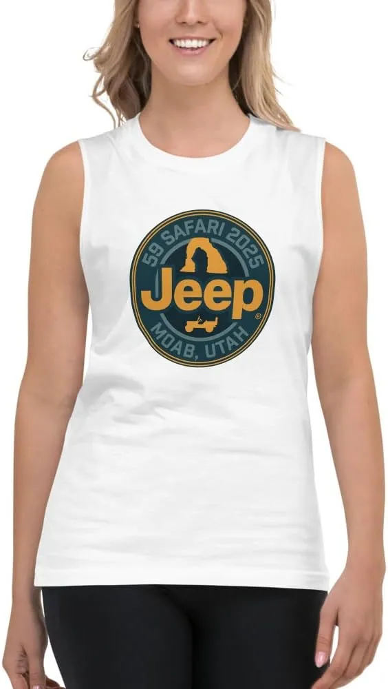 JEEP Easter Safari 2025 59th Annual Moab Utah Tank Top - Officially Licensed