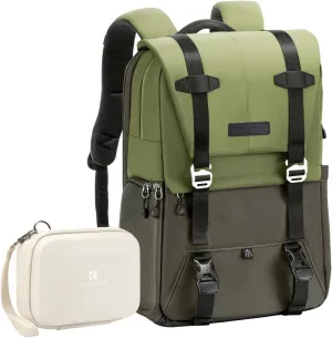 K&F Concept Camera Backpack 20L, Digital Camera Case, Protective Camera Bag