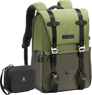 K&F Concept Camera Backpack 20L Digital Camera Case, Protective Camera Bag