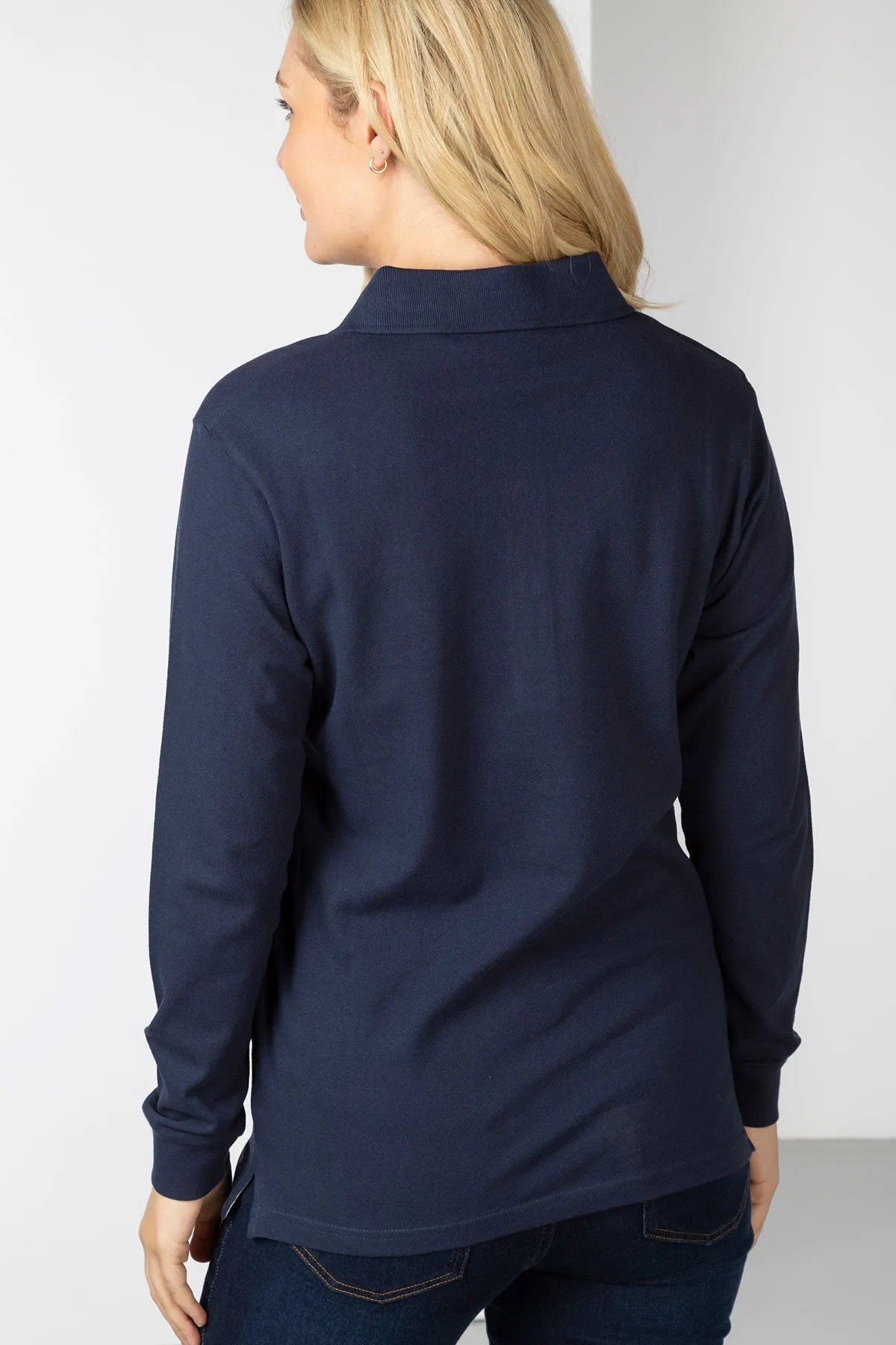 Ladies Charlie Long Sleeve Polo Shirt
