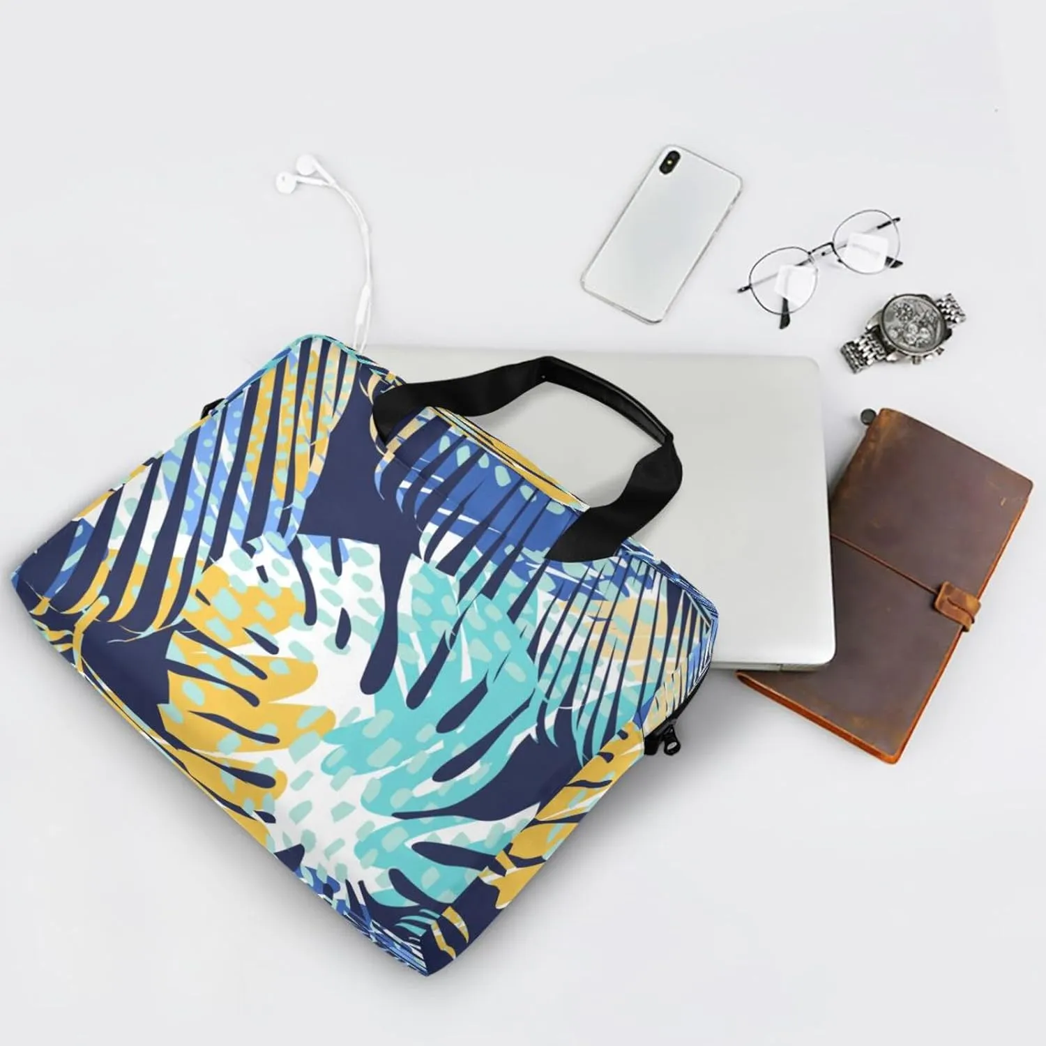 Laptop Computer Tote Bag Briefcase Crossbody Shoulder Strap Top Handle Men Women