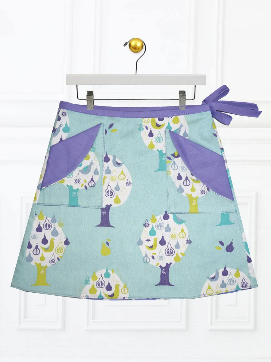 MADISON - Girls Reversible Wrap Skirt Sewing Pattern