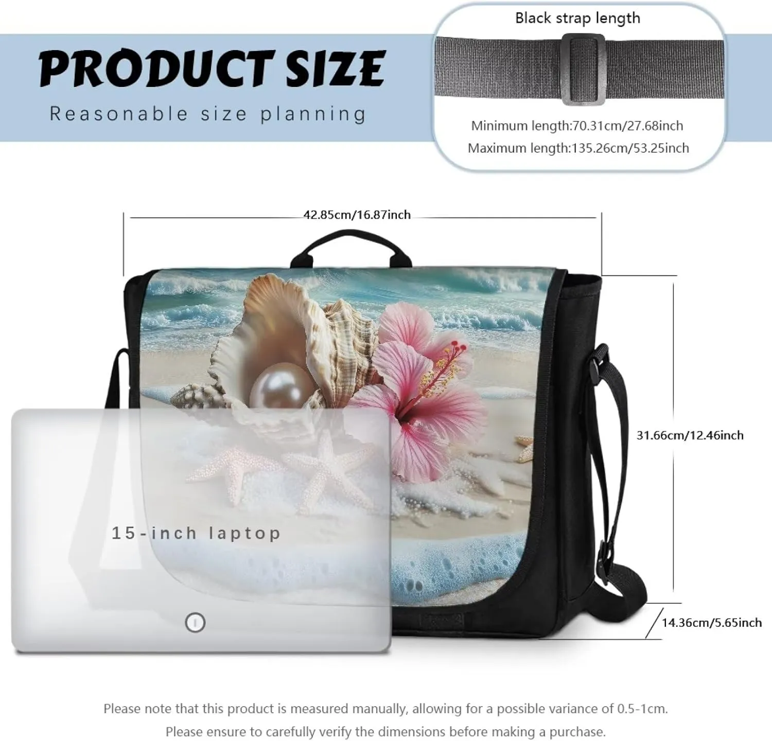 Medium Crossbody Bag with Flap Top with Adjustable Strap For Daily Use