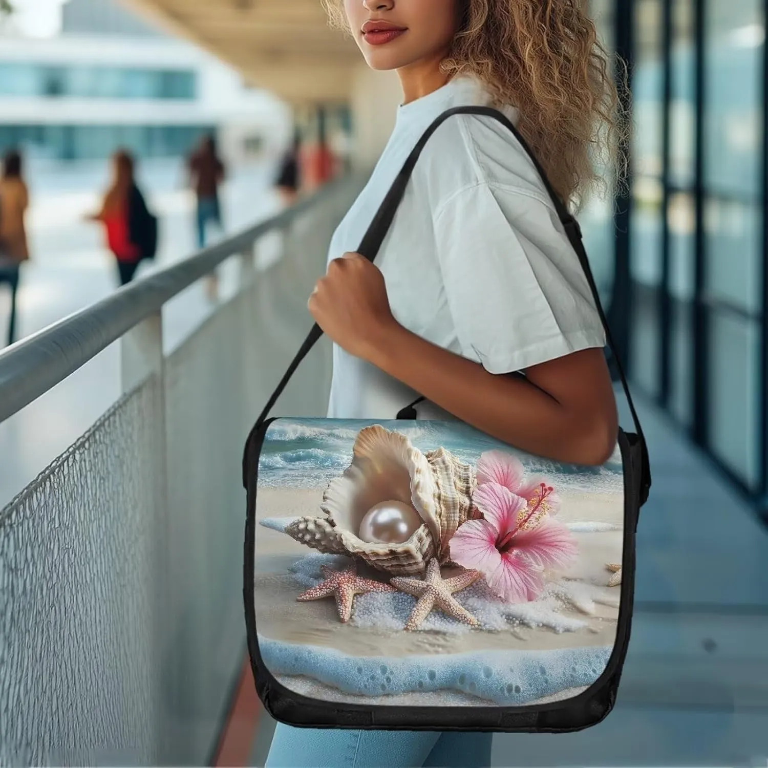 Medium Crossbody Bag with Flap Top with Adjustable Strap For Daily Use
