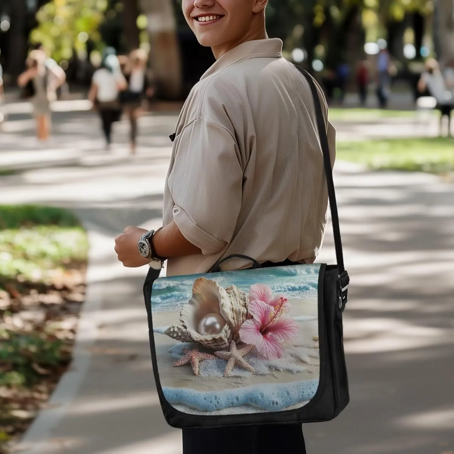 Medium Crossbody Bag with Flap Top with Adjustable Strap For Daily Use