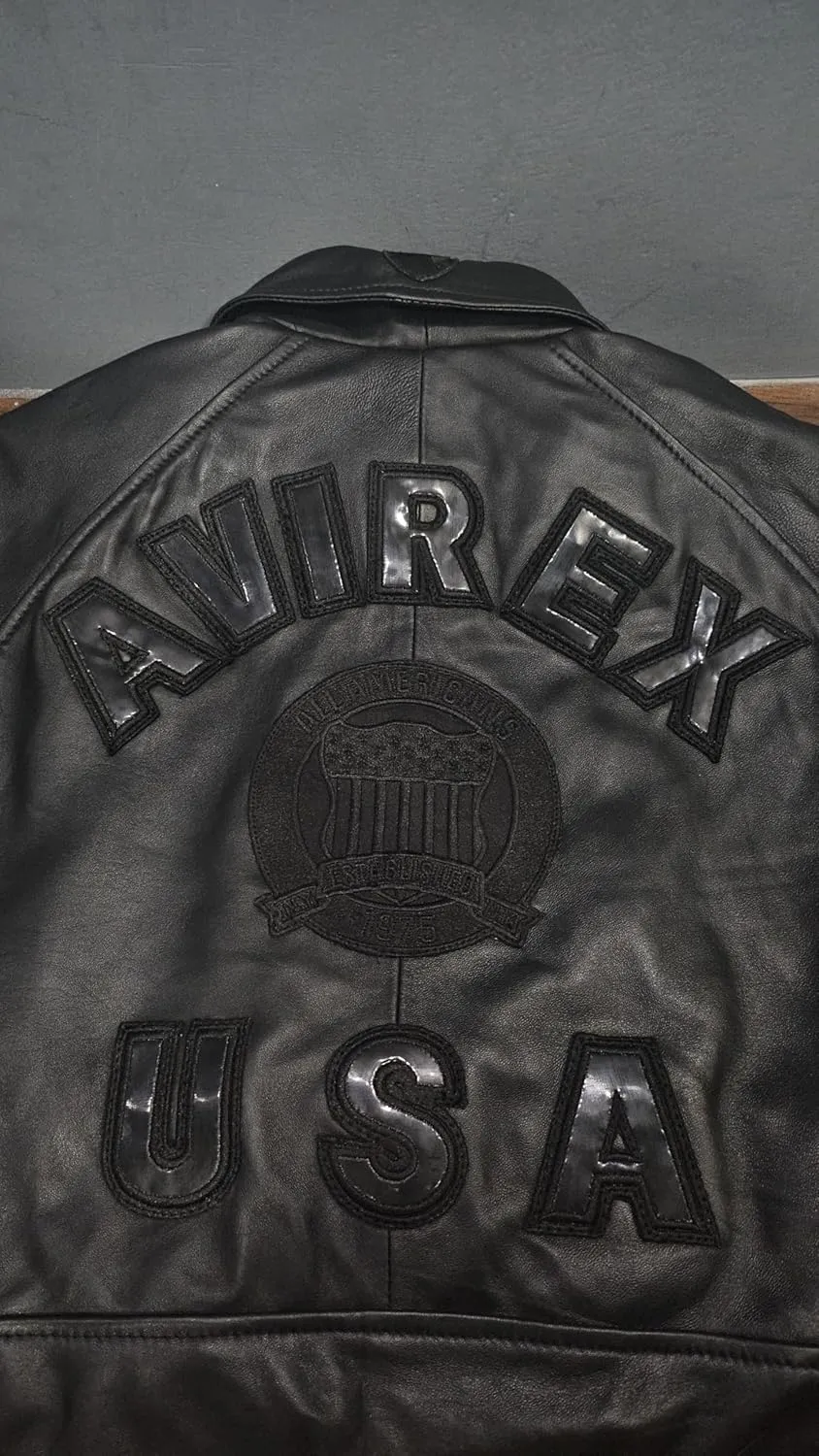 Men pilot Shirt Style Avirex real leather jacket | iconic Air force flying bomber jacket for Men(replica)
