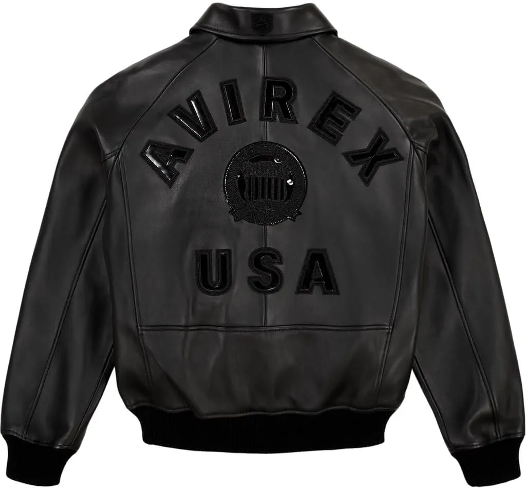 Men pilot Shirt Style Avirex real leather jacket | iconic Air force flying bomber jacket for Men(replica)