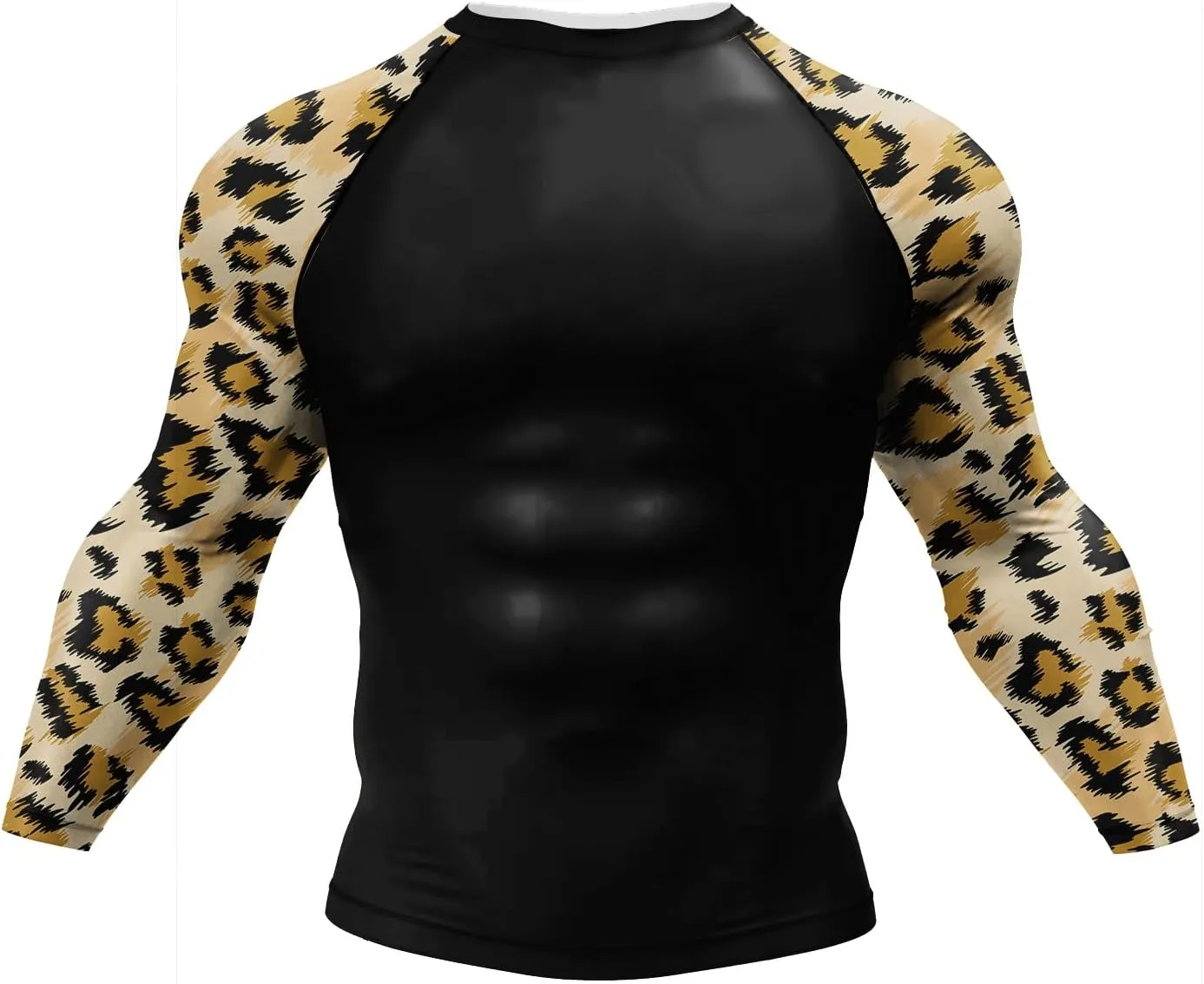 Mens Athletic Long Sleeve Compression Shirts/Mens Cool Compression Top for Sports
