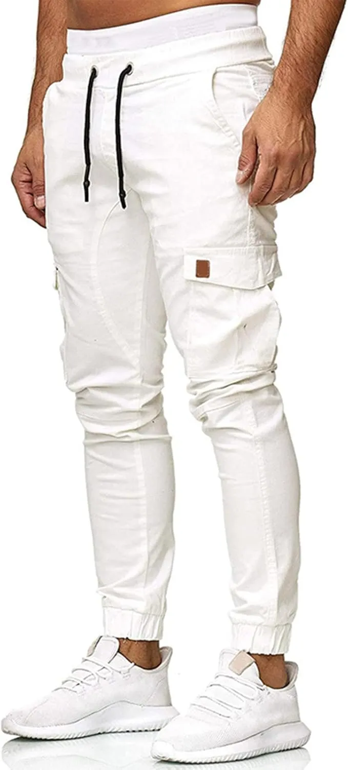 Men's Sports Casual Jogging Trousers Lightweight Hiking Work Pants Outdoor Pant
