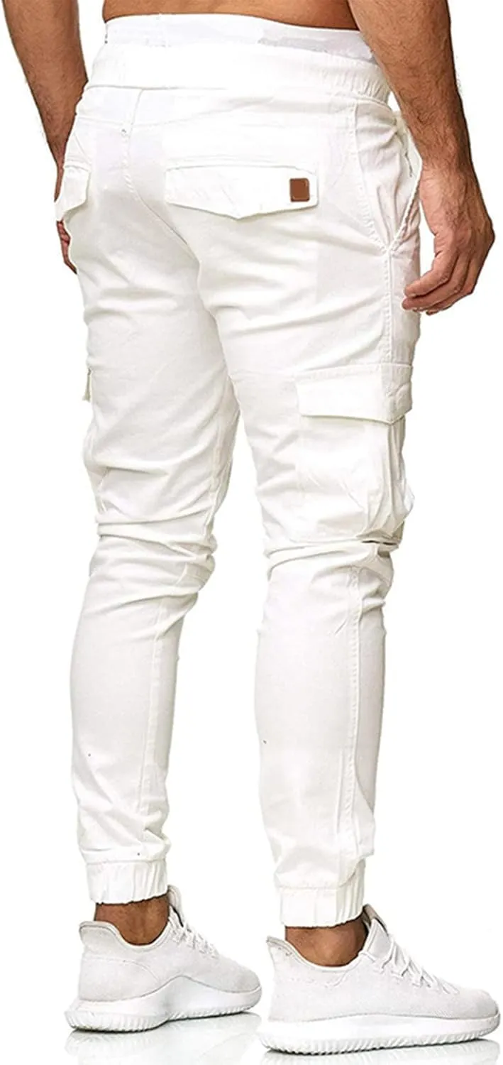 Men's Sports Casual Jogging Trousers Lightweight Hiking Work Pants Outdoor Pant