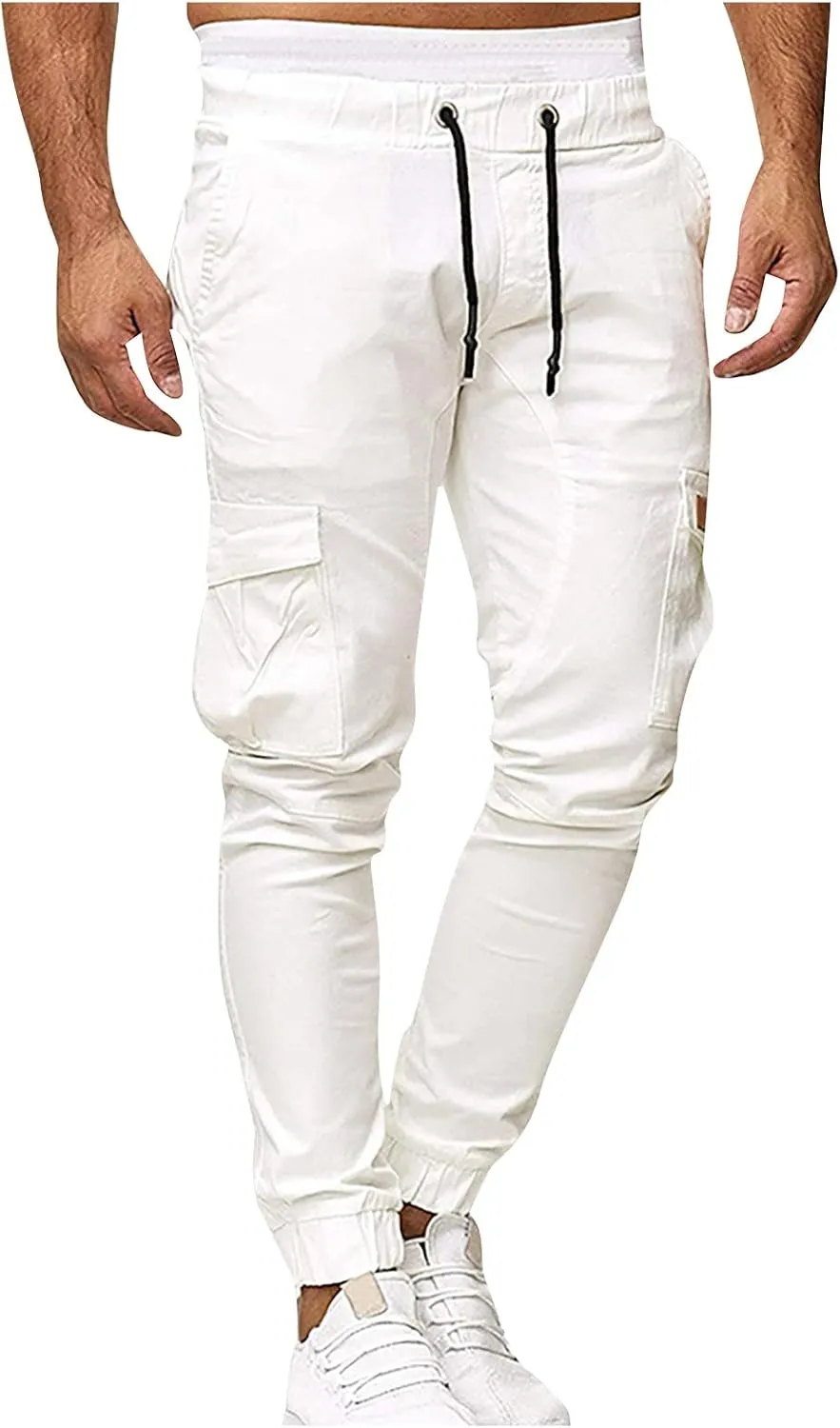 Men's Sports Casual Jogging Trousers Lightweight Hiking Work Pants Outdoor Pant