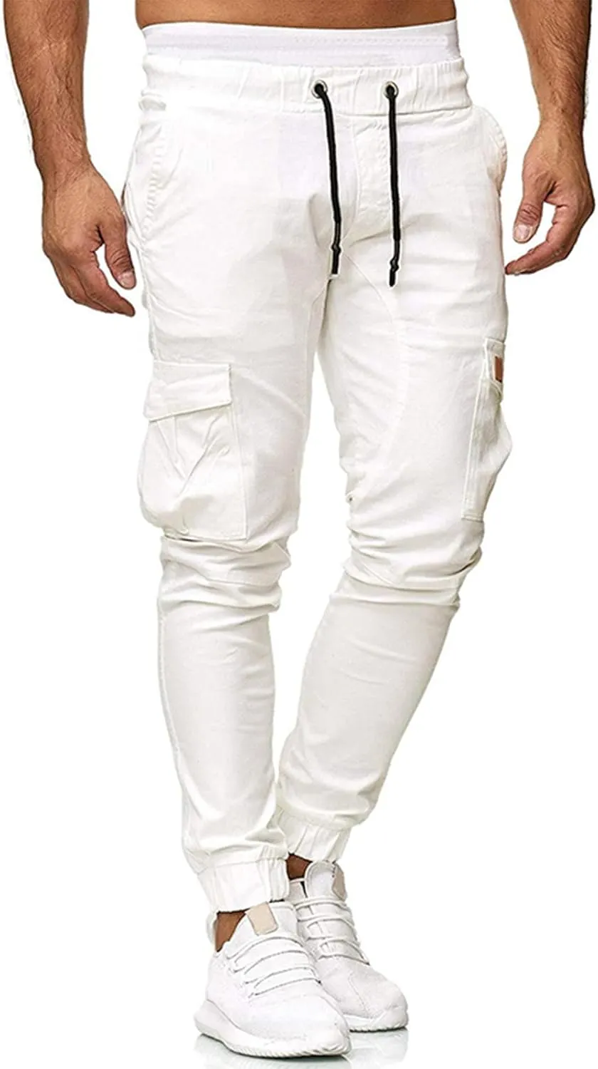 Men's Sports Casual Jogging Trousers Lightweight Hiking Work Pants Outdoor Pant